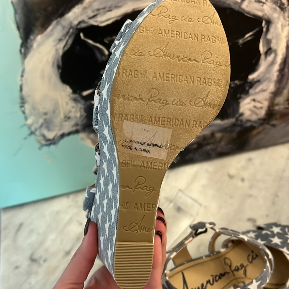 NEW Condition American Rag Rachey American Star Wedges! - Picture 7 of 11